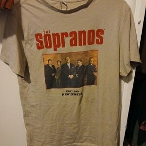 Soprano Tan Graphic Tee